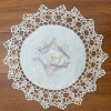 Hand-stitched hollowed-out plate mat 35*35 Specification image
